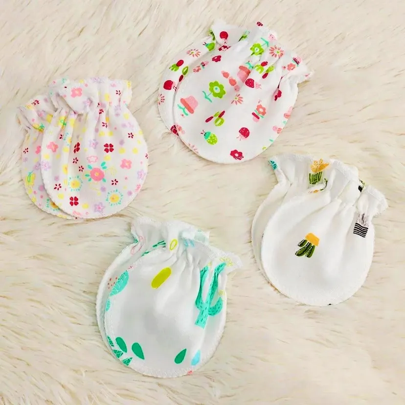 3 Pairs Mitten Set For Babies