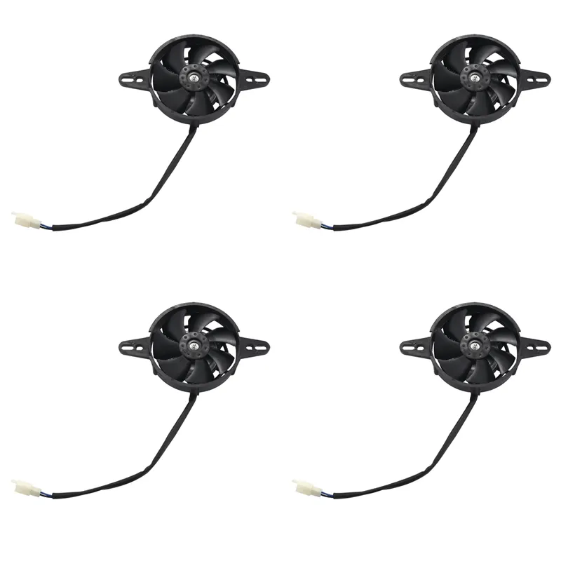 OYPFXMI 4X Water Cooler New Electric Radiator Cooling Fan for Chinese Atv Quad Go Kart 150Cc 200Cc 250Cc