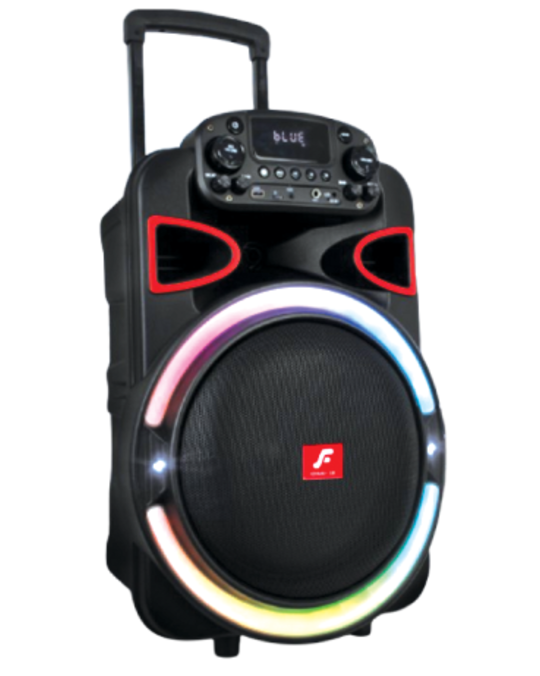 Yasuda YS-12TF 12" Bluetooth Trolley Speaker- Big Digital