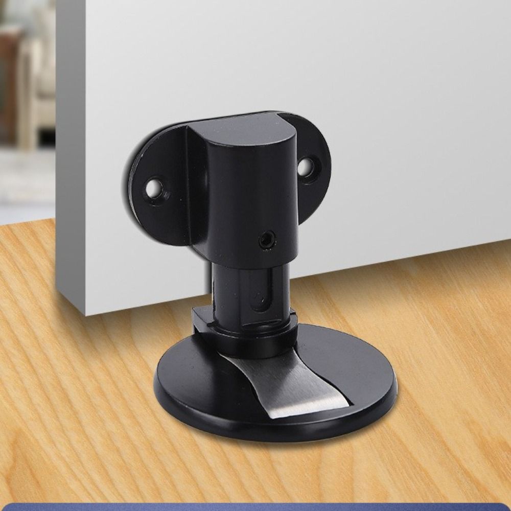 High Quality Anti-collision Door Stopper Adjustable Height Household Invisible Door Suction Strong Magnetic Punch-free Ground Suction