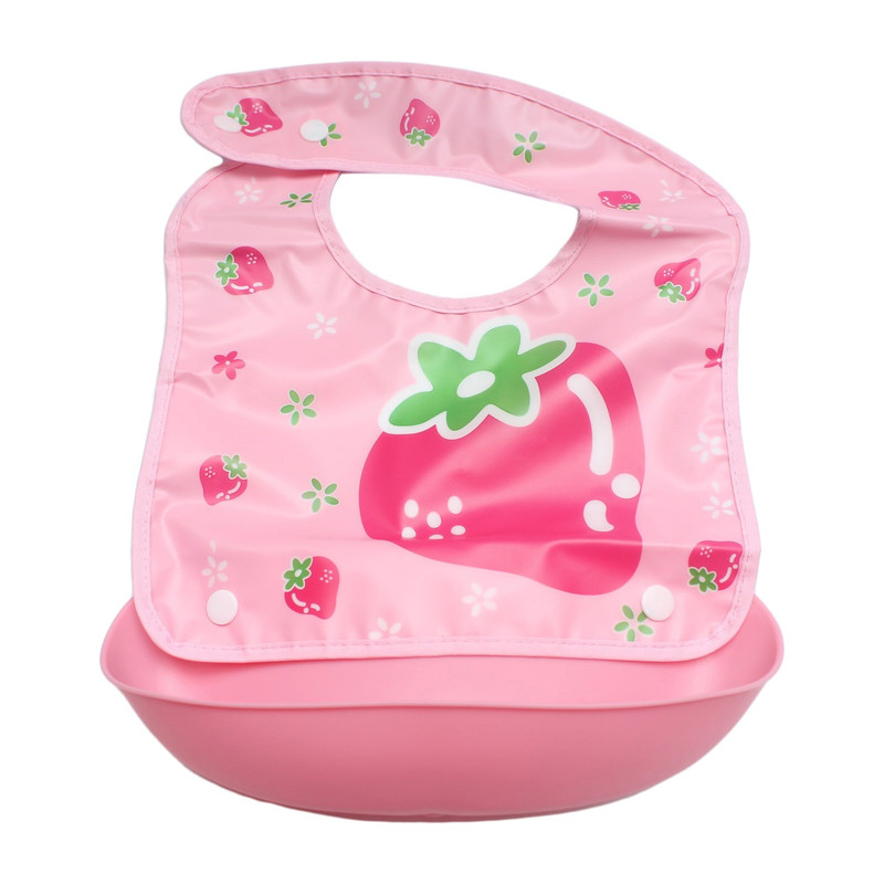 Pink Bibs Food Bucket