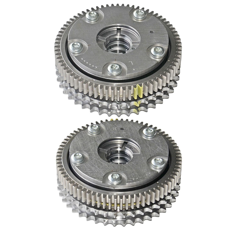 1 Pair Intake Camshaft Adjuster Aluminum Automotive Supplies for Engine M272 W164 W221 2720505247 2720505347