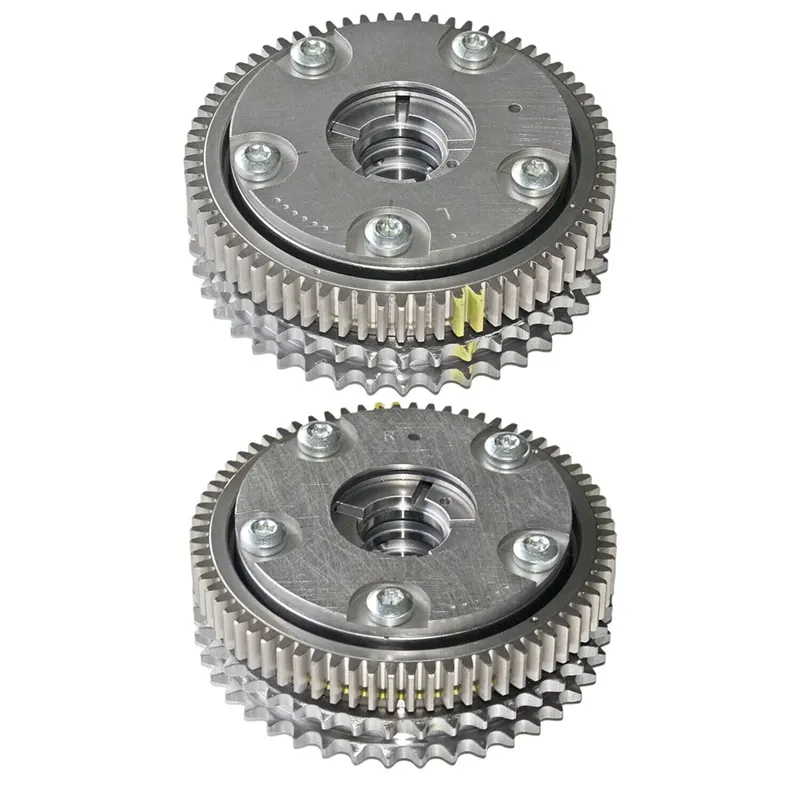 1 Pair Intake Camshaft Adjuster Aluminum Automotive Supplies for Engine M272 W164 W221 2720505247 2720505347