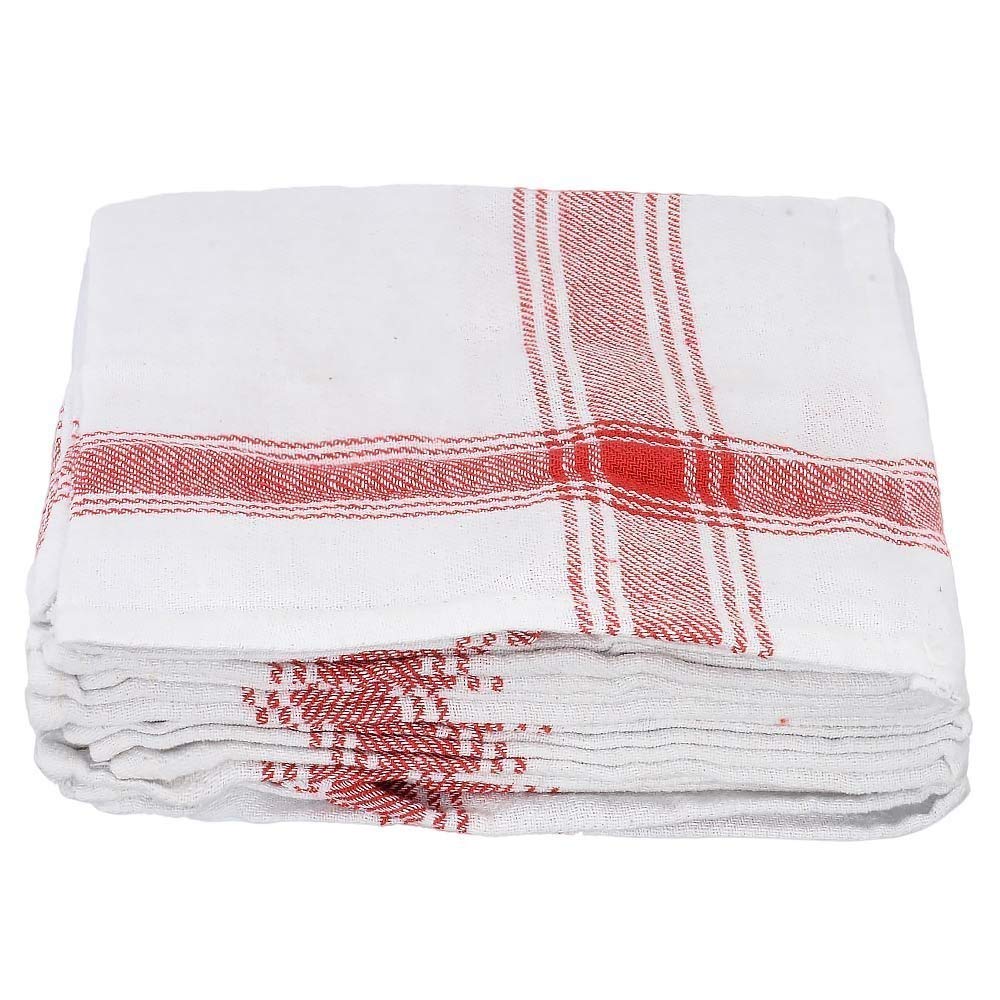 6Pcs Multipurpose Absorbent Cotton Kitchen Dish Towel Cleaning Duster Cloth