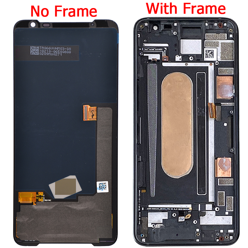 HOT 6.59| AAA++ AMOLED For Asus ROG 3 ZS661KS LCD Display Screen Touch Panel Digitizer For ROG Phone 3 Strix ASUS ZS661KS LCD I003DD