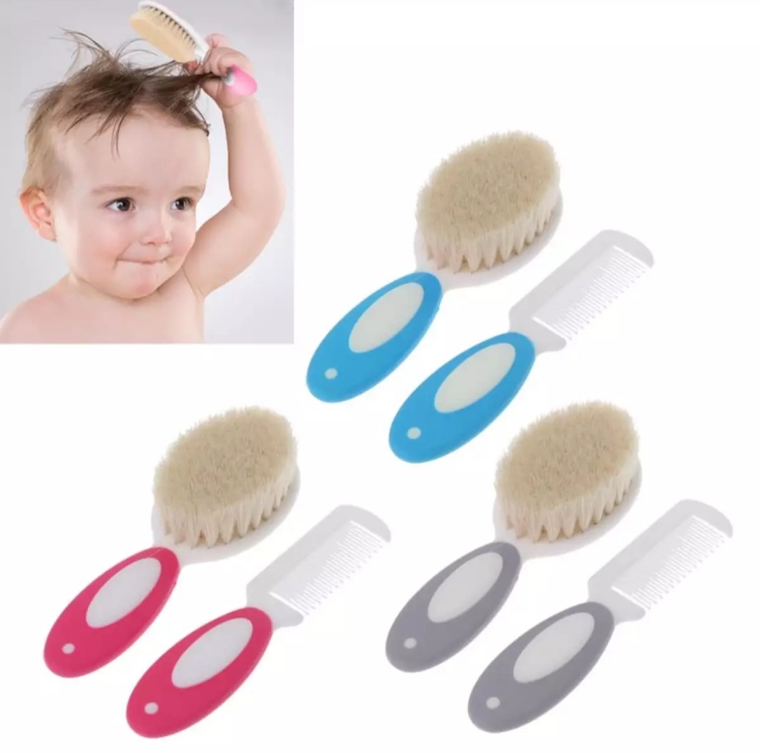 Cute Baby Hair Brush & Comb Set (C7-C)