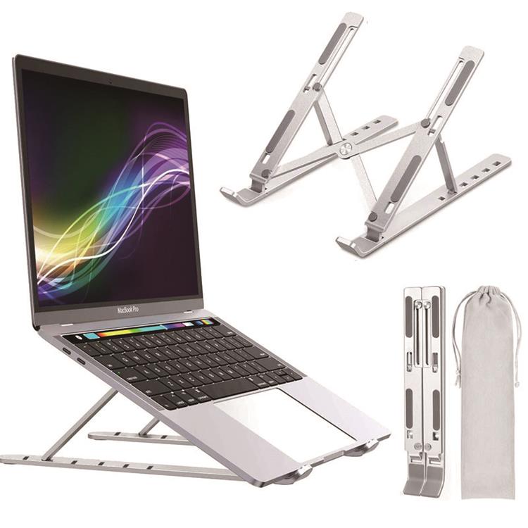 Aluminum Alloy 7-Level Adjustable Laptop Stand