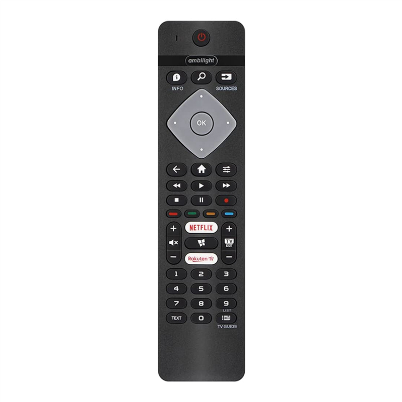 3X Remote Control Replacement for All 4K Smart LED TV 75PUS6754/12 65PUS6754/12 65PUS6704/12 55PUS6754