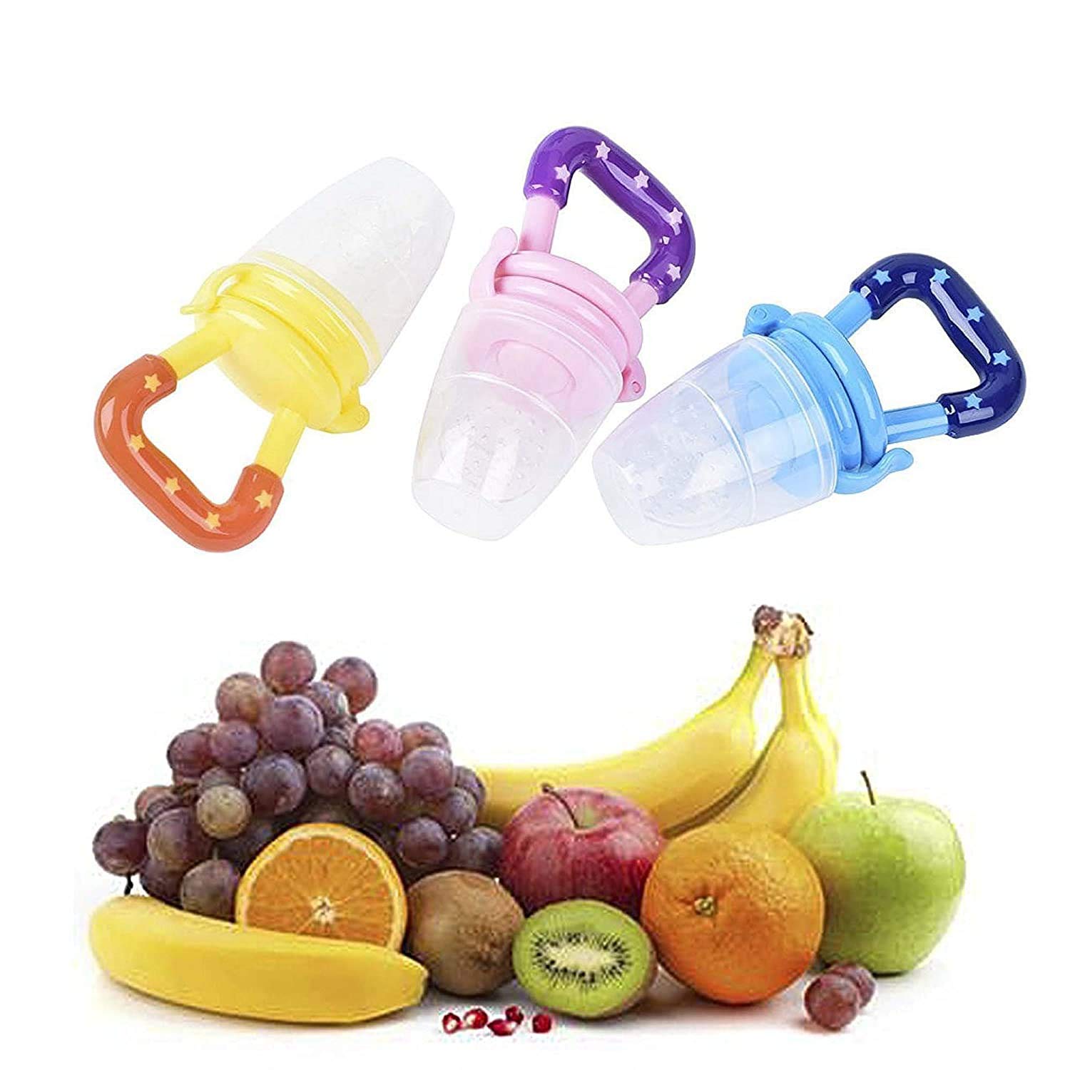 Mumlove Baby Fruit Feeder Pacifier - Bpa-Free - Multi-Color - 1 Piece