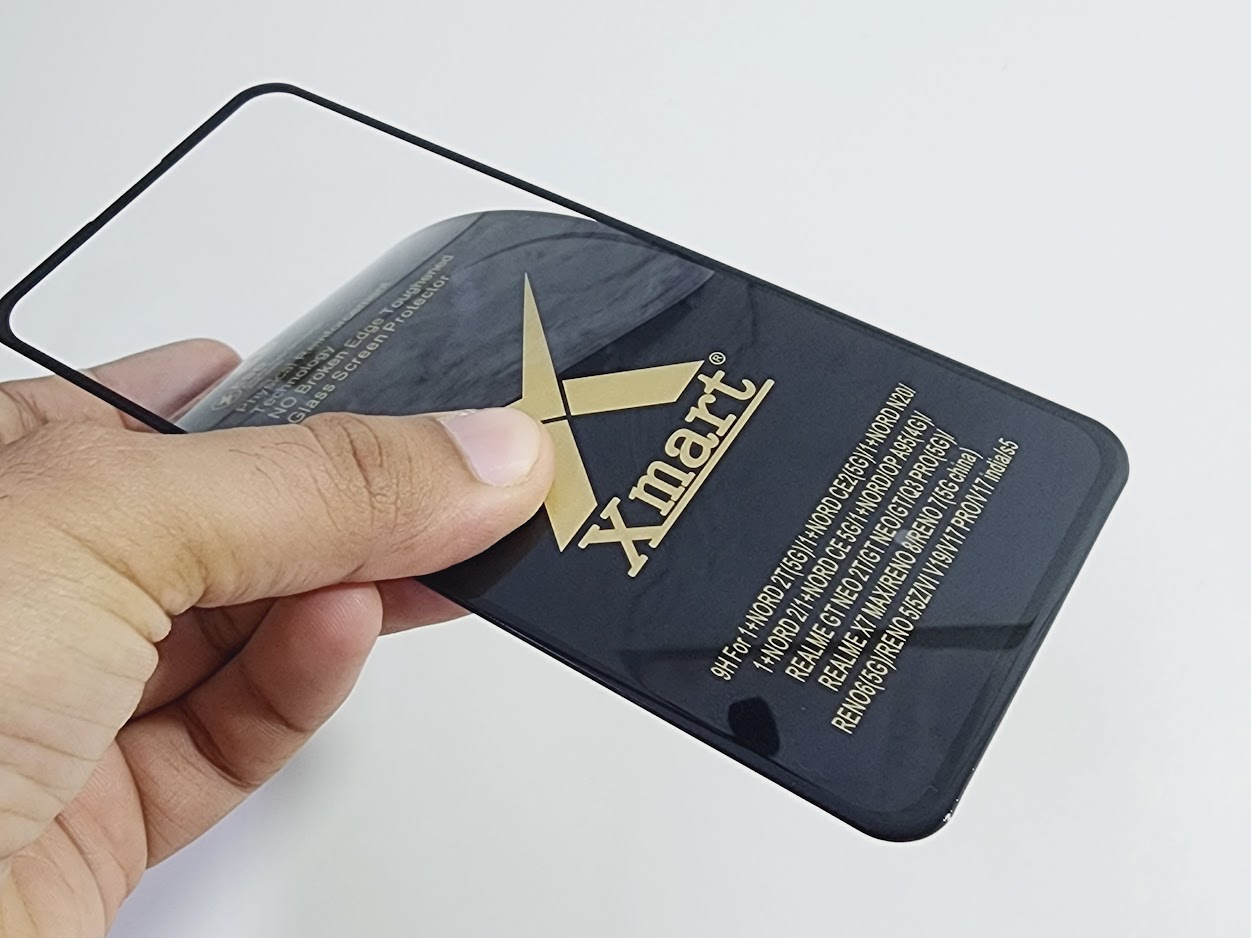 Xmart Glass For Oppo Reno 5/6 5G - 9H Full Glue Tempered Glass