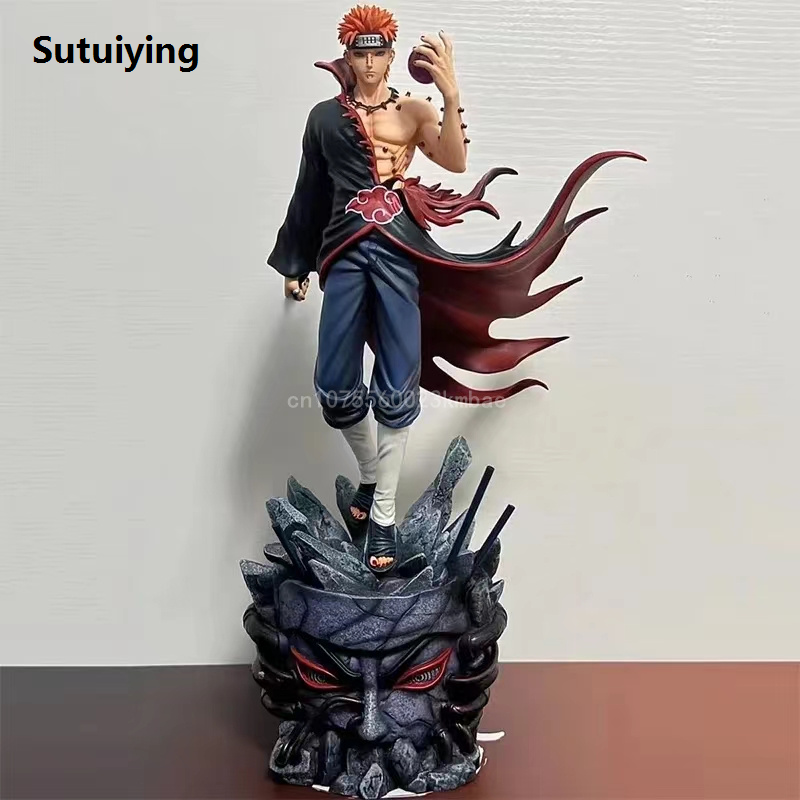 Sutuiying 29cm Naruto Anime Payne Figures GK Pain Action Figures Decade Luxury PVC Collection Statue Model Toys Desktop Decoration Gifts
