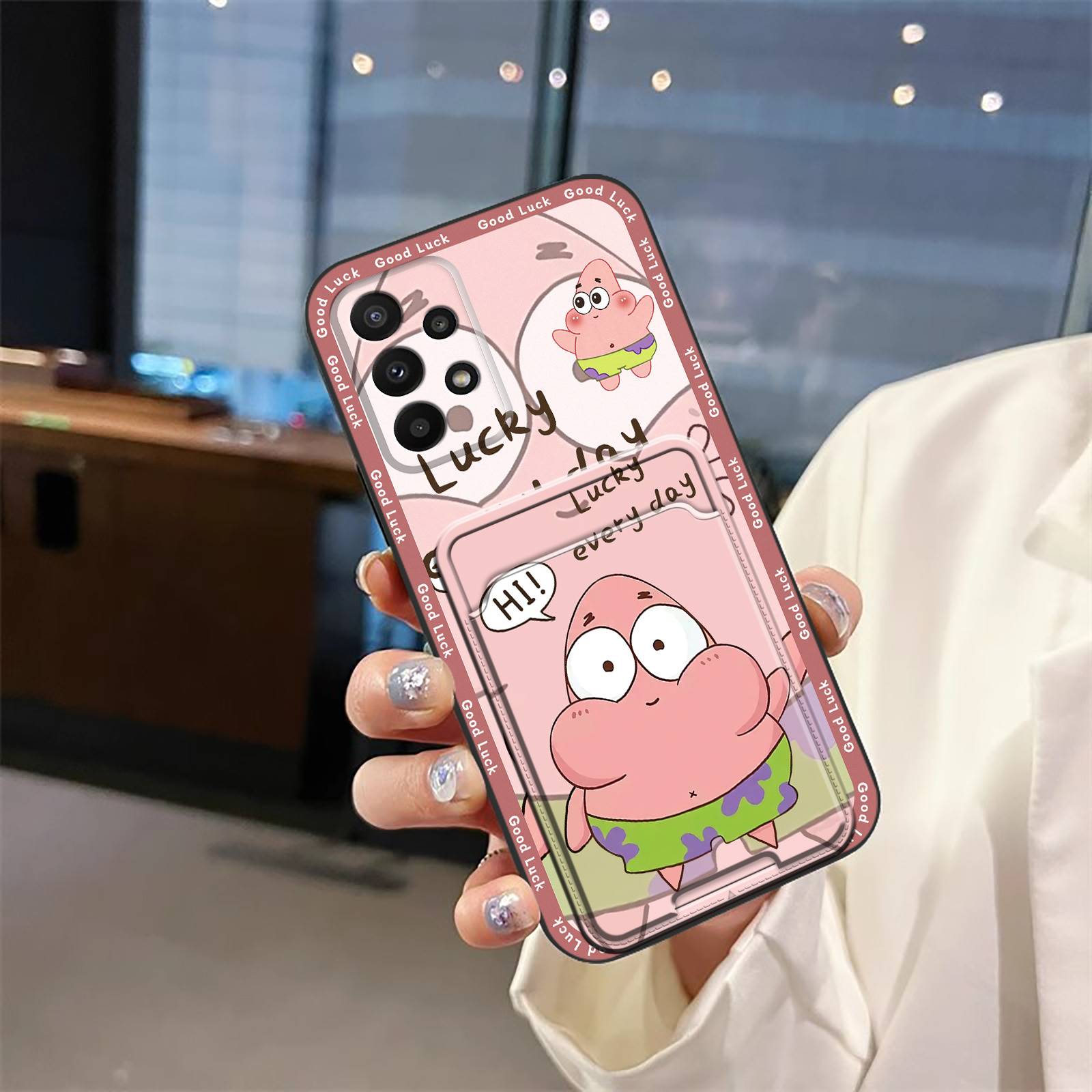 Card bag Cover Phone Case For Samsung Galaxy A23/4G/5G/SM-A235F/A236 Anti-dust Soft case protective Waterproof Cartoon