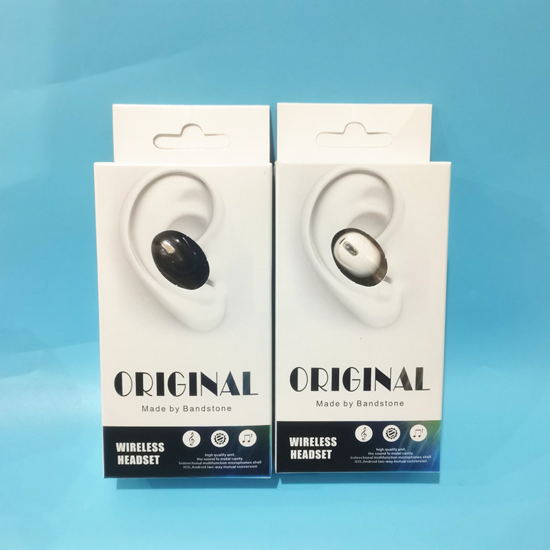 【Mega Sale】New Bluetooth 5.0 Headset Monaural Gift Hidden Bluetooth Headset Factory Price