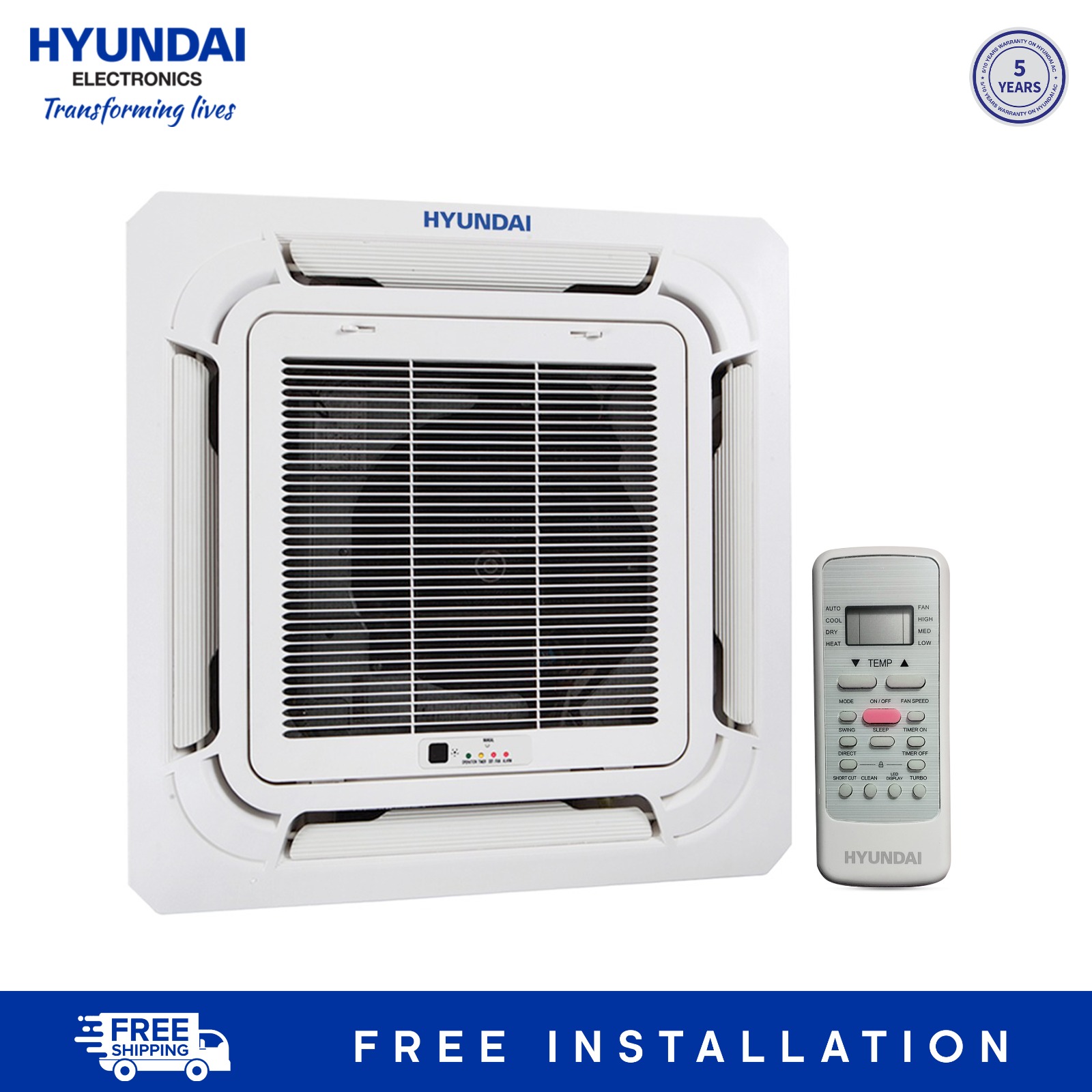 Hyundai 2 Ton Inverter Type Split Air Conditioner | HYC11D-24DBDN1