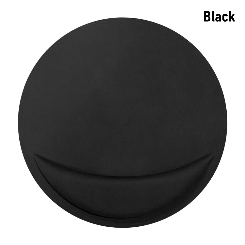 1Pcs Durable EVA Wristband Wrist Mouse Pad Round Comfortable Mice Pad Non-slip Ergonomic Desk Pad For Game Computer PC Laptop