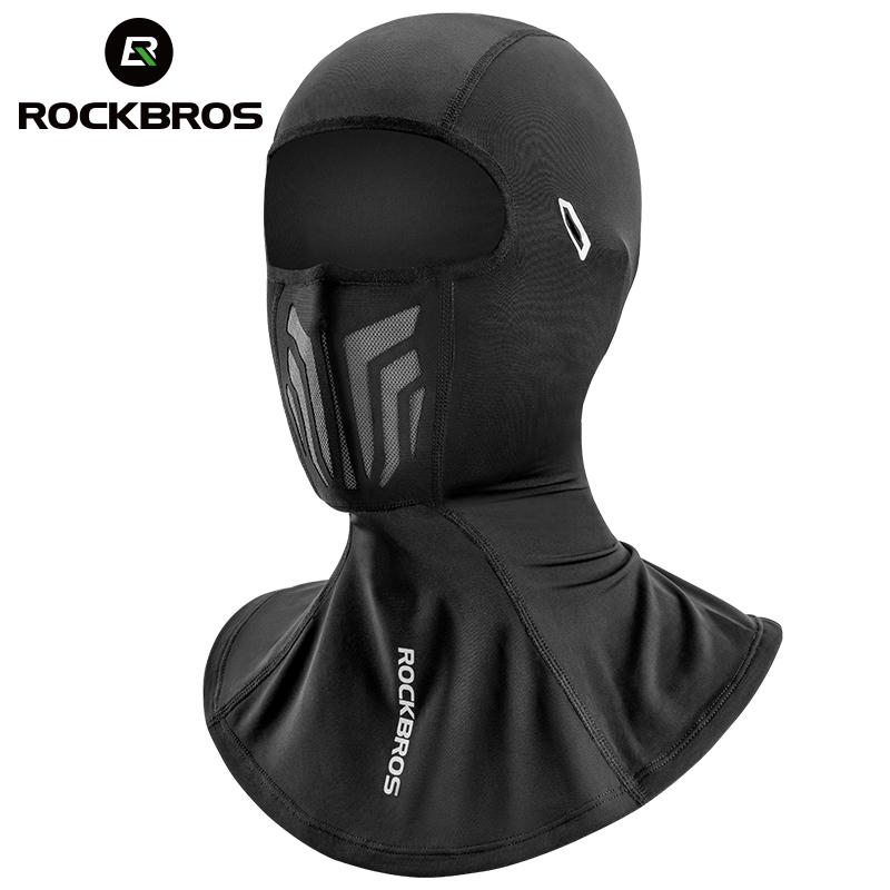 ROCKBROS Sun Protection Cycling Facemask Motorcycle Ice Silk Full Face Headgear For Summer Men Women Anti-UV400 Scarf