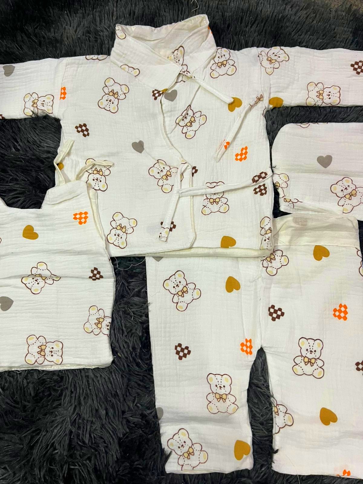 LittleHeritage Set - Traditional Cotton Bhoto Suruwal for Babies