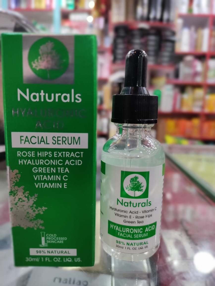 Oz Naturals Vitamin C Facial Serum and Hyaluronic Acid Serum