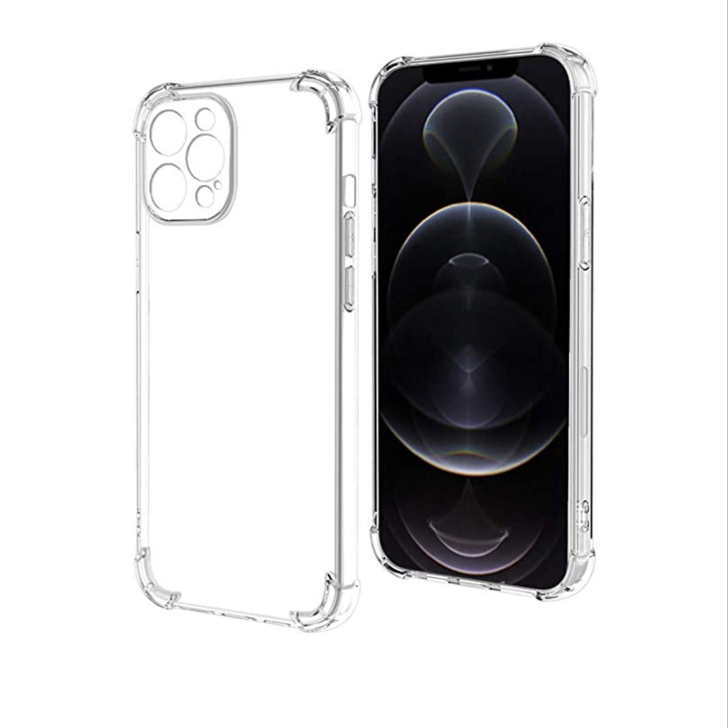 iPhone 12 Pro TPU Silicone case Transparent Protection Back Cover