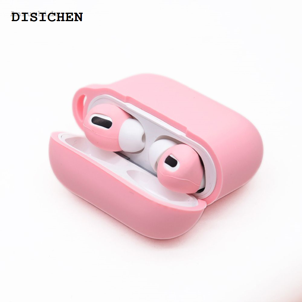 DISICHEN 2025 New Anrushide 2pcs Silicone Earphone Case Cover For Airpods Pro Soft Ultra 2025 New Thin Earphone Tips Anti Slip Earbud For Apple AirPods Pro