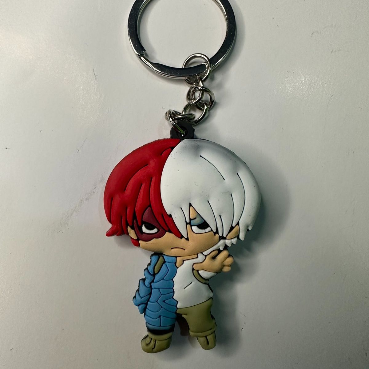 Anime Keyring / Shoto Todoriki Keyring / My Hero Academia Rubber Keyring