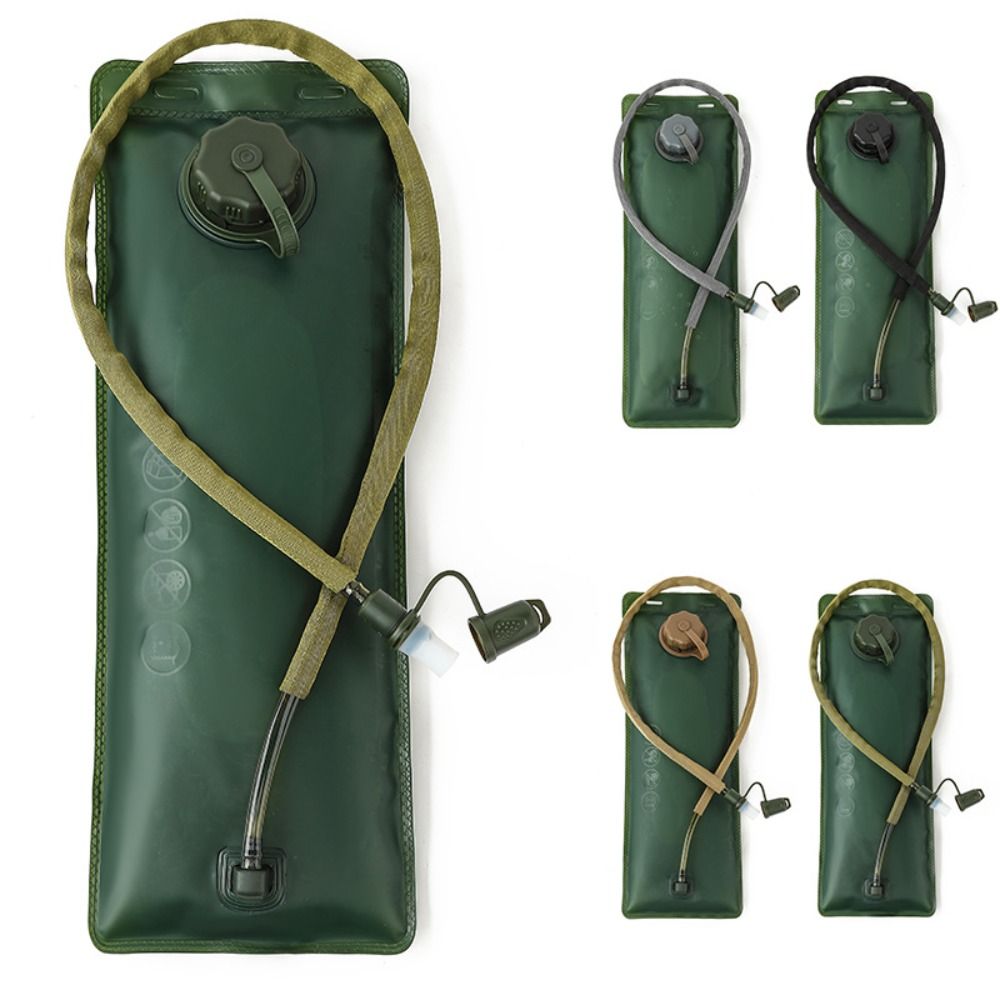 Outdoor Sport Large Capacity Water Bladder Foldable Design Water Reservoir Hydration Pack Green Non-toxic Water Bags Camping Hiking
