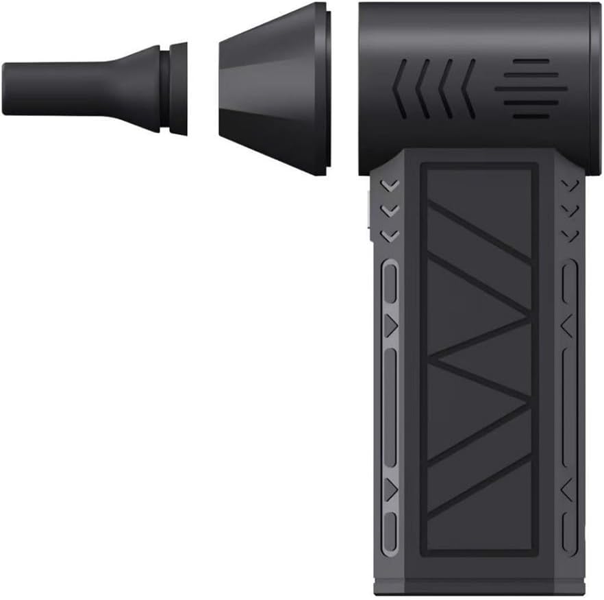 Shoppoint Cordless Air Duster Mini Jet Fan | Rechargeable Turbo Blower Brushless Motor High Speed Cleaning Air Blower for PC Keyboard Car Dust Cleaning