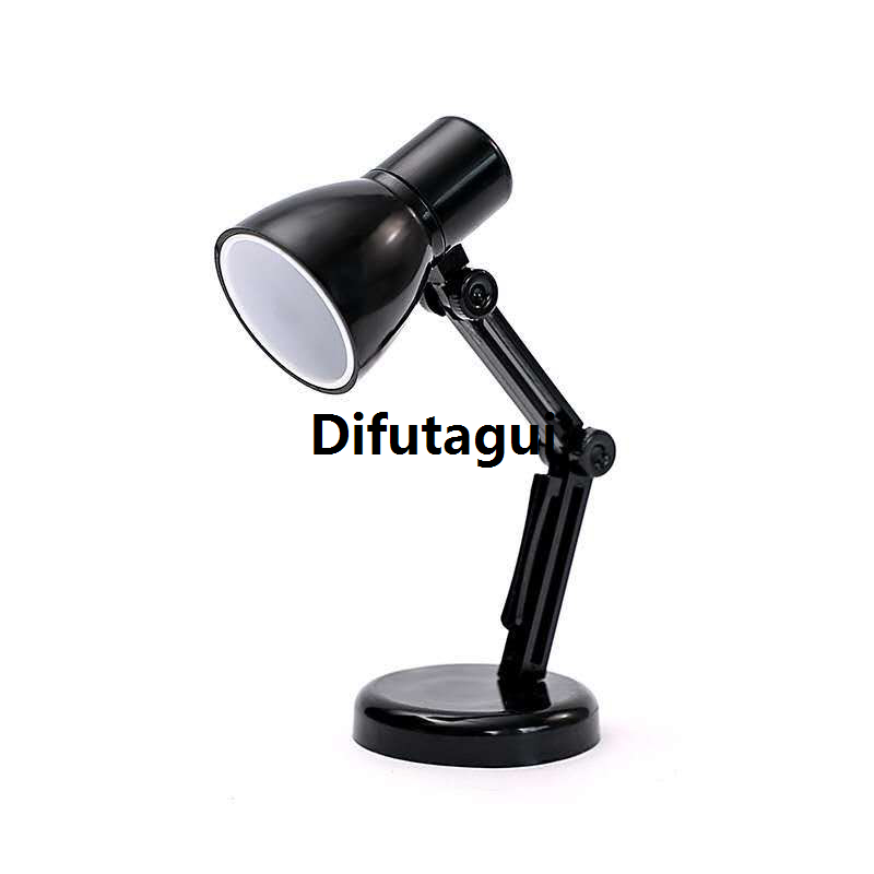 Difutagui Light Laptop Mini LED Desk Lamp Folding Luxury Night Reading Light Table Night