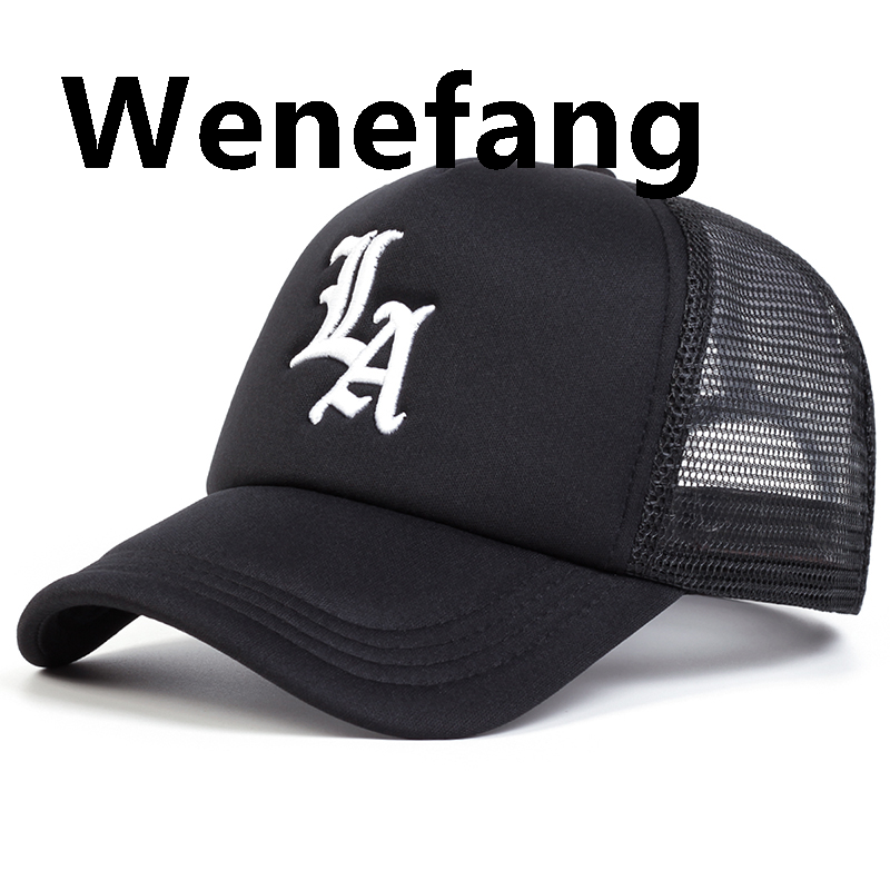 Wenefang Unisex Dr Prpper Letter Embroidery Baseball Net Caps Outdoor Adjustable Spring and Summer Casual Sunscreen Hat