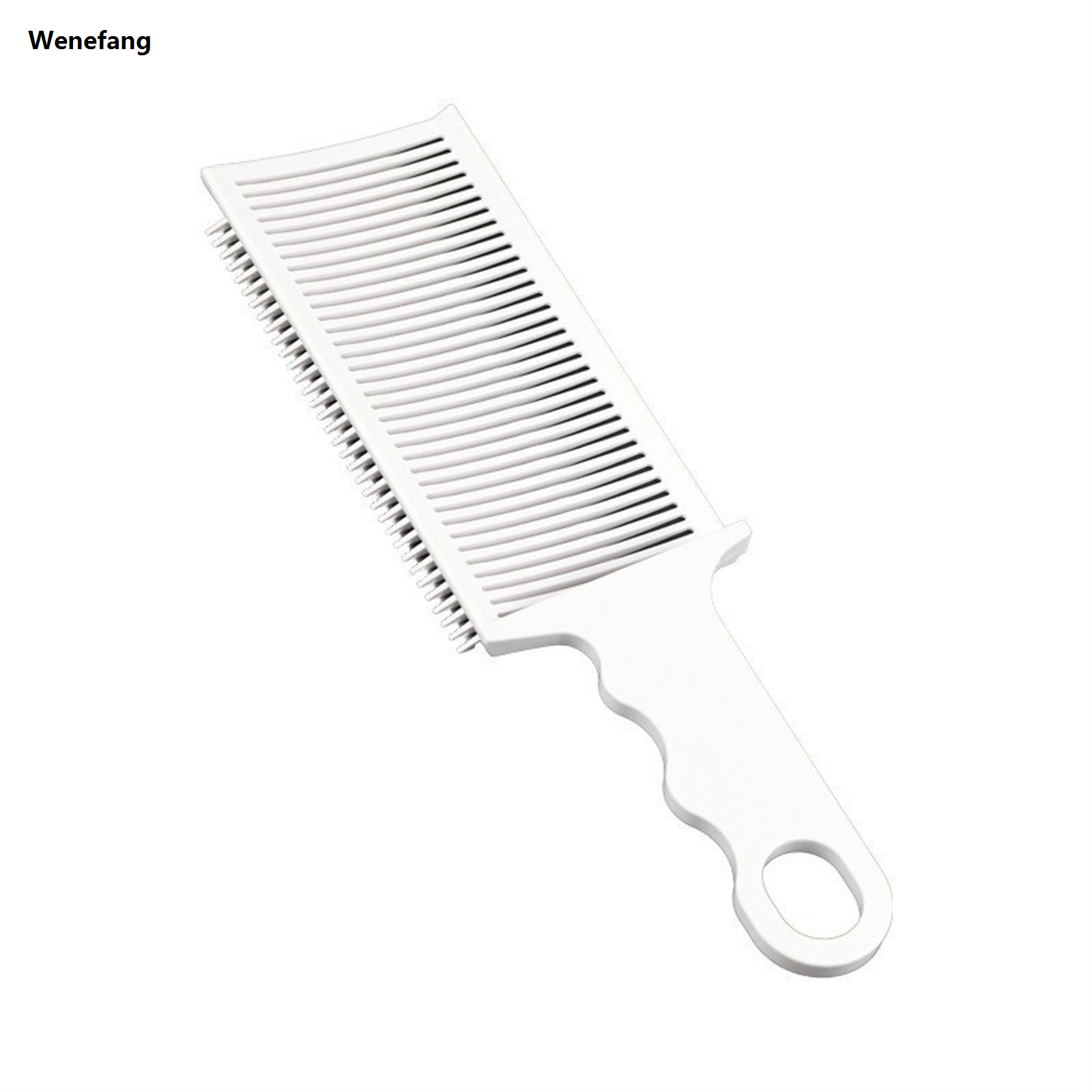 Wenefang Universal Hairdresser's Comb Curve Flat Top Heat-resistant Comb,Gradient Luxury oil Guide Comb Part Portable Mini Hair caliper Tools