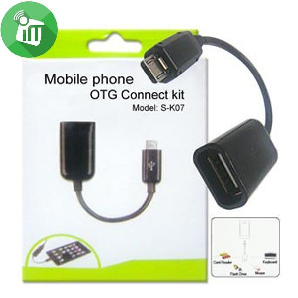 CABLE ADAPTADOR OTG MICRO MINI USB s-k7