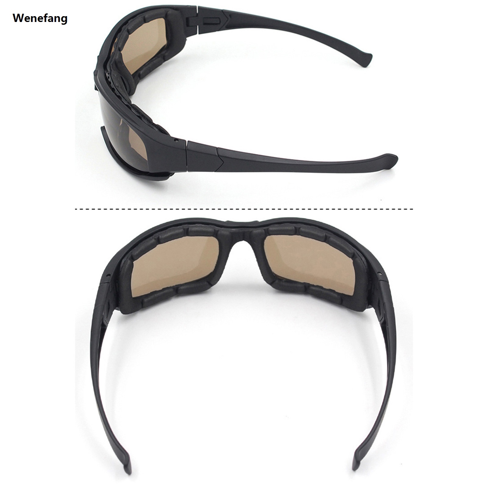 Wenefang 2025 New Anti-Fog Goggles Windproof Impact-Proof Cycling Labor Safety Anti-Splash Anti-Blue Light Glasses