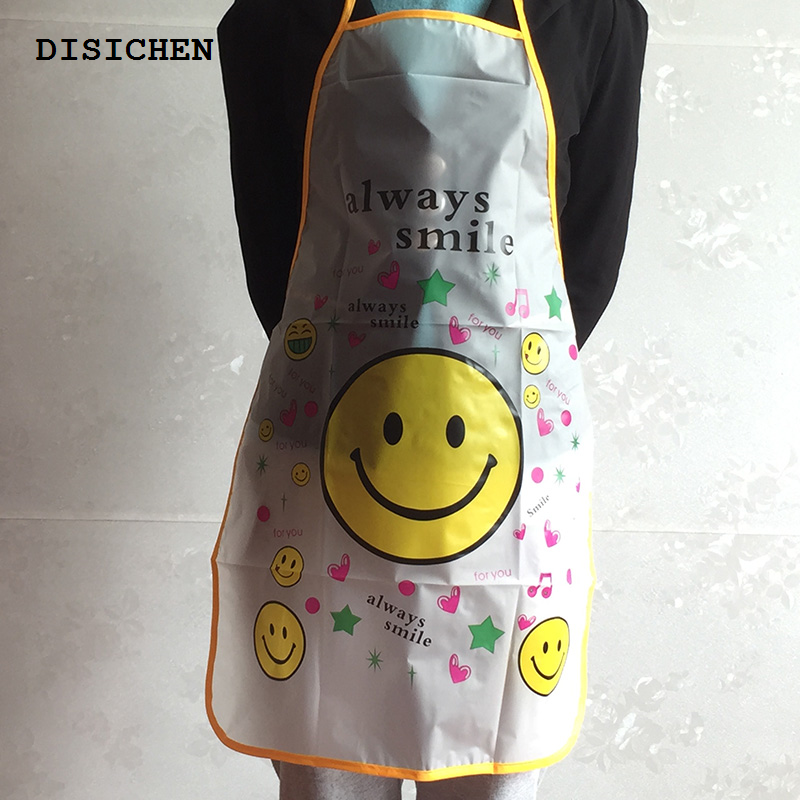 DISICHEN 2025 New Nice Mother Gift Mommy Love Hot Women Cute Cartoon Waterproof Apron Kitchen Restaurant Cooking Bib Aprons for Men Women