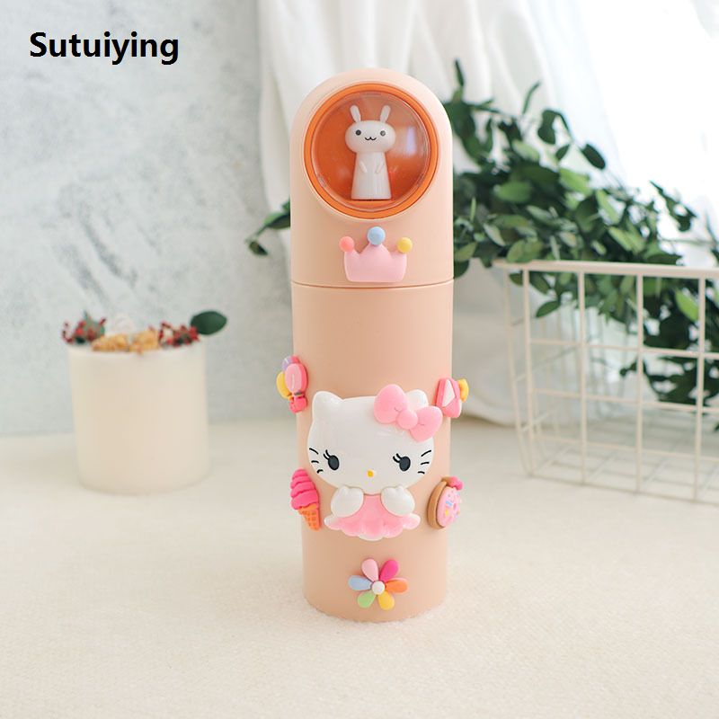 Sutuiying Sanrio Kawaii Kuromi Mouthwash Cup Storage Box Hello Kitty My Melody Portable Cinnamoroll Travel Portable Plastic Toothbrush Cup Gifts