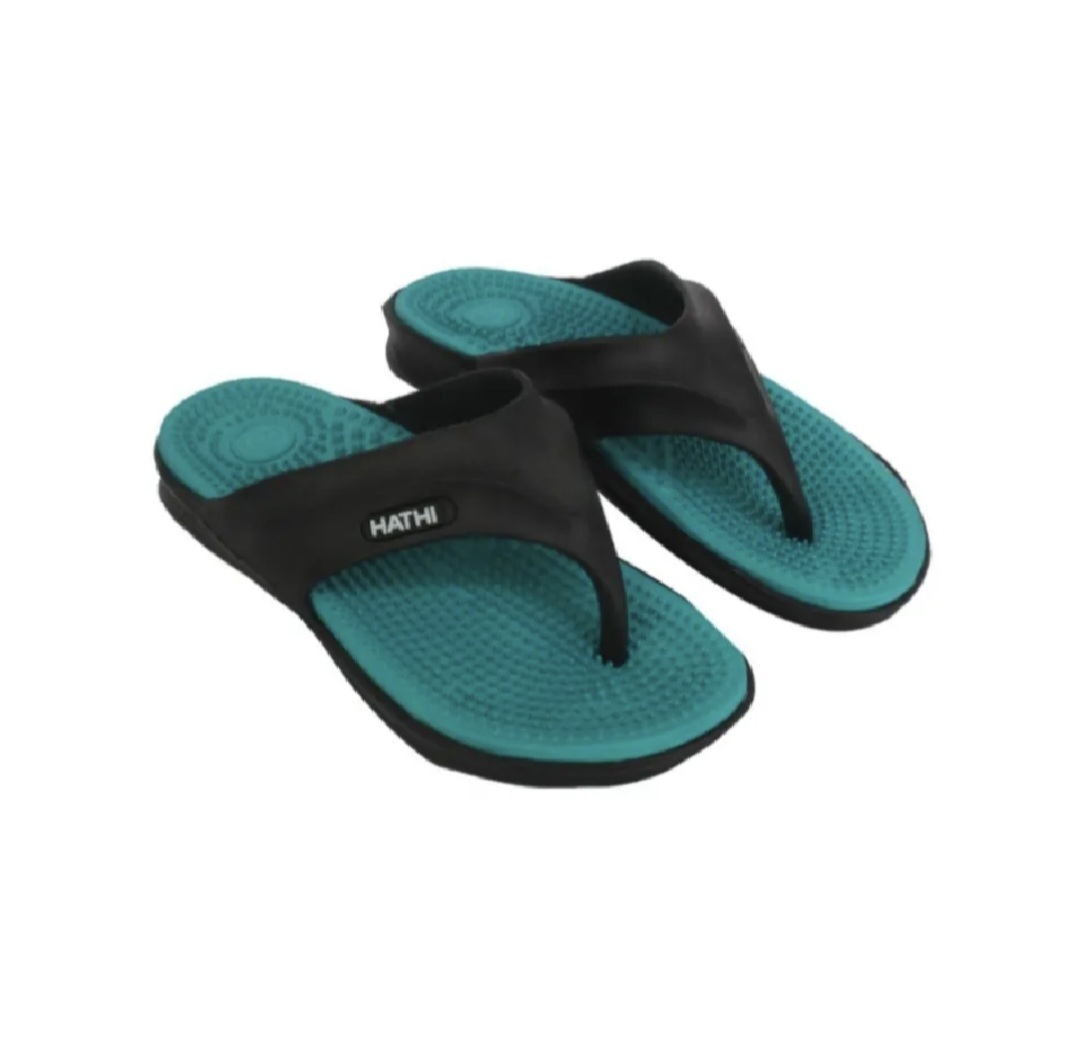 New Trendy Sugar & Pressure Control Rubber 2 pair Flip-Flops Sandal For Men (W12E)