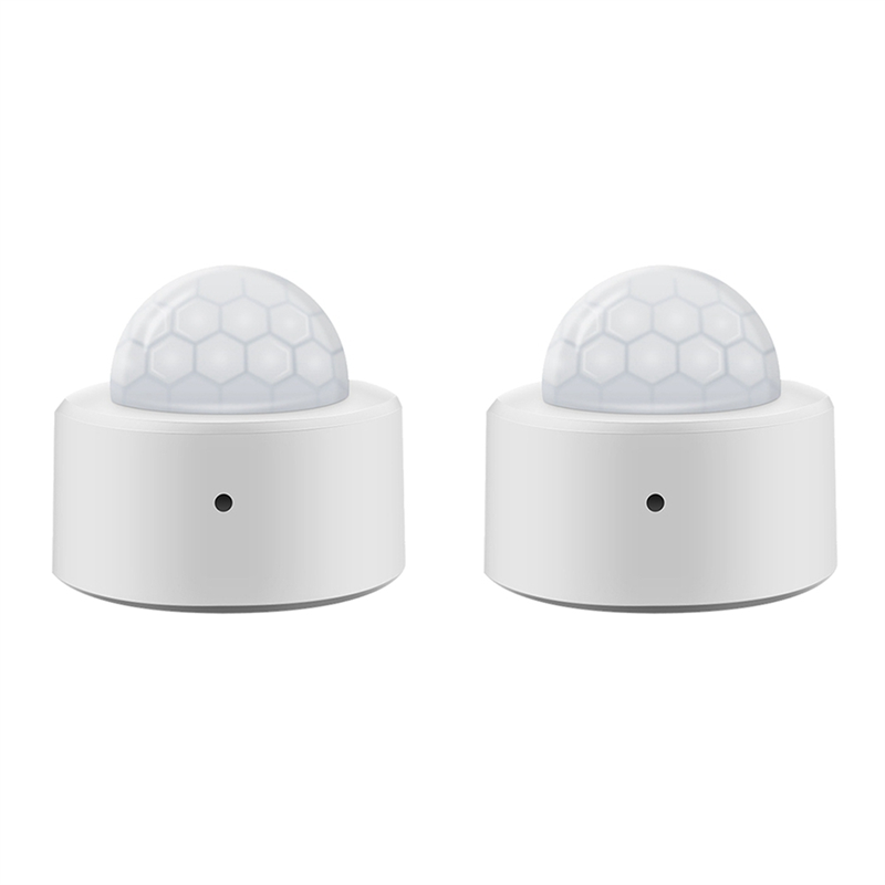 2PCS 2 in 1 Tuya Zigbee 3.0 PIR Motion Detector Security Anti-Theft Alarm Sensor Human Motion WIFI Smart Light Sensor