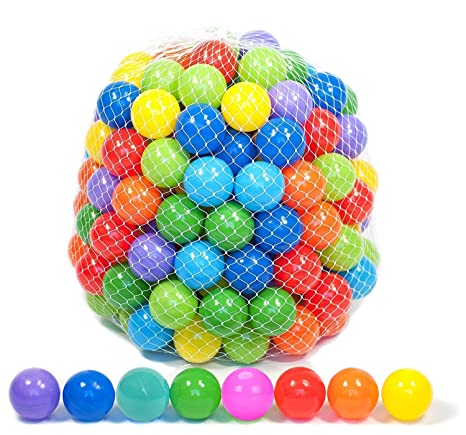Multi-Color Kids Pool Ball Set for Summer Activities and Outdoor Play - 12 Pieces