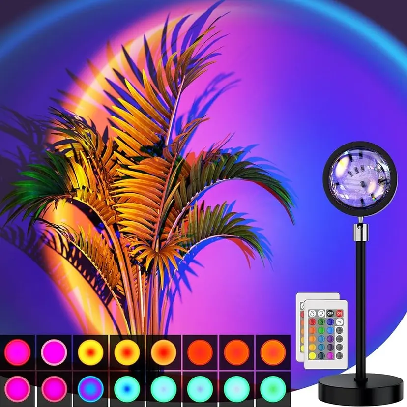 USB Rechargable Sunset Projection Lamp