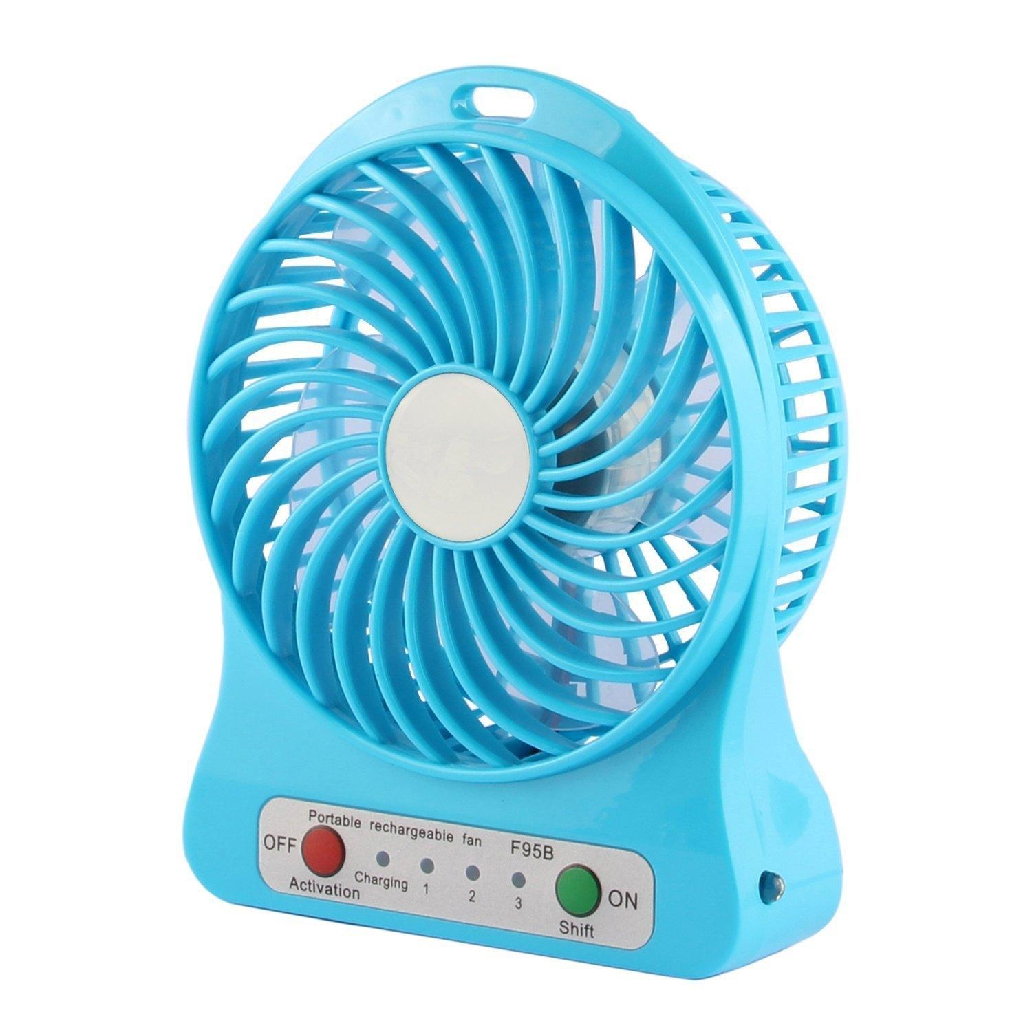 Mini Portable Stand Fan For Home and Office (Assorted Color)