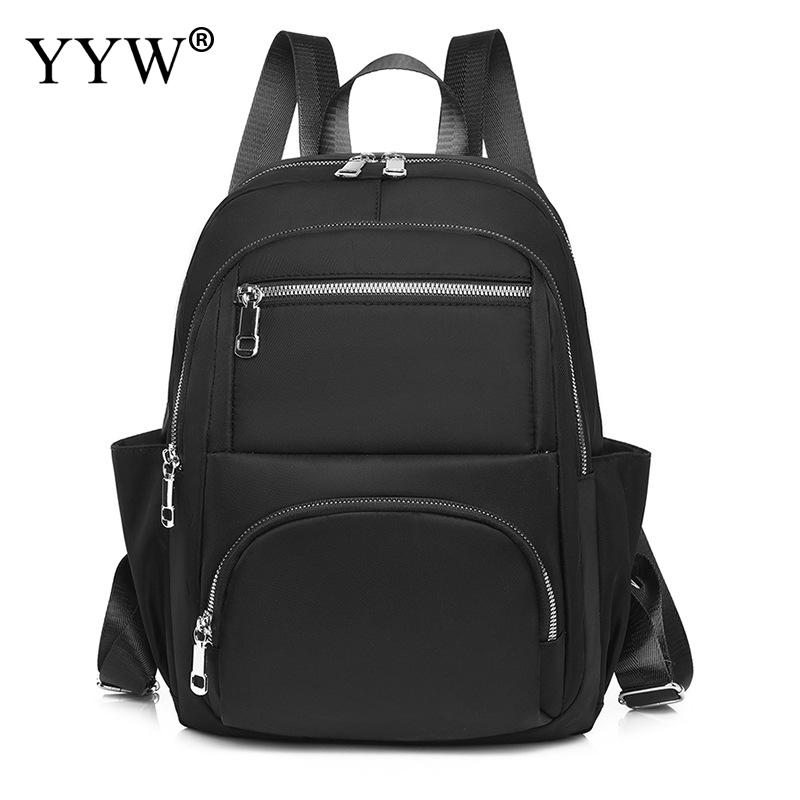 femininaA Backpack Women's Travel Zipper Red Oxford Backpack Unisex High Quality Large Capacity SacDosbolsa