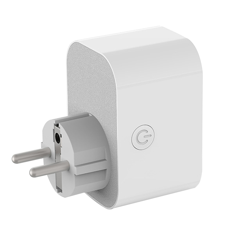 Tuya Smart Plug Voice Control Wi-Fi SocketTimer Remote Control Energy Monitor EU Plug