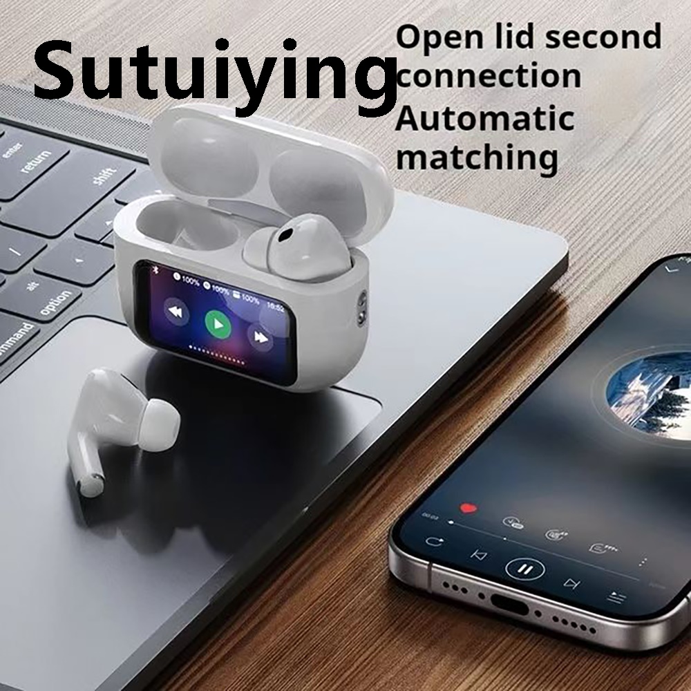 Sutuiying Original wireless bluetooth headset ANC active noise cancellation 2025 New popular earbuds HD sound quality high quality sports earbuds