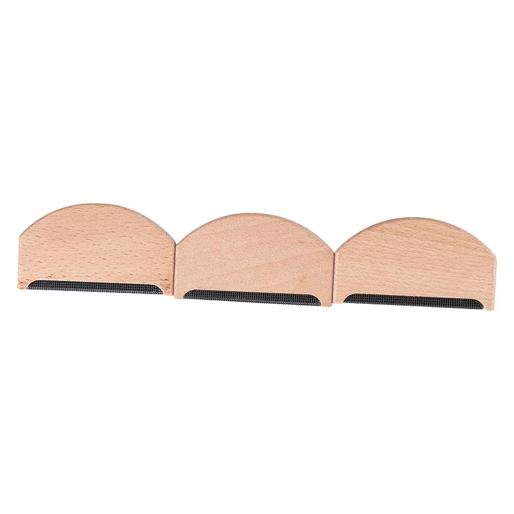 Portable Durable Fabric Comb Hair Removal Comb Wooden Lint Remover Epilator Lint Trimmer Shaver