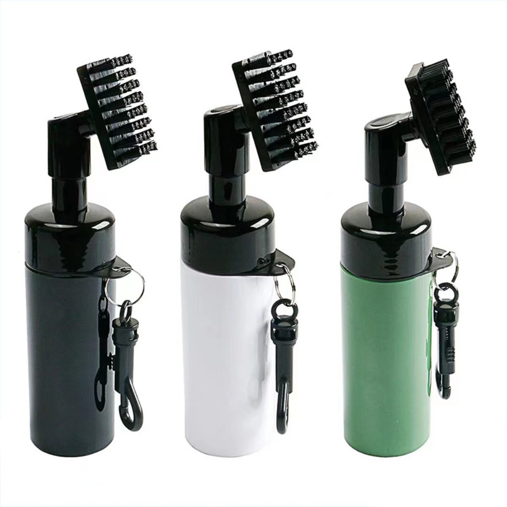 Portable Golf Professional Club Groove Cleaner Brush With Leakproof Spray Squeeze Bottle Club Cleaning Kit Tool Easy Cleaning