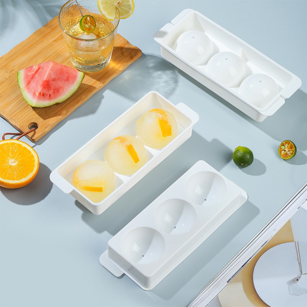 Reusable Mini Ball Ice Cube Molds Cooking Pub Tools Jelly Mold Whiskey Freezer Silicone Round Ball Molds Kitchen
