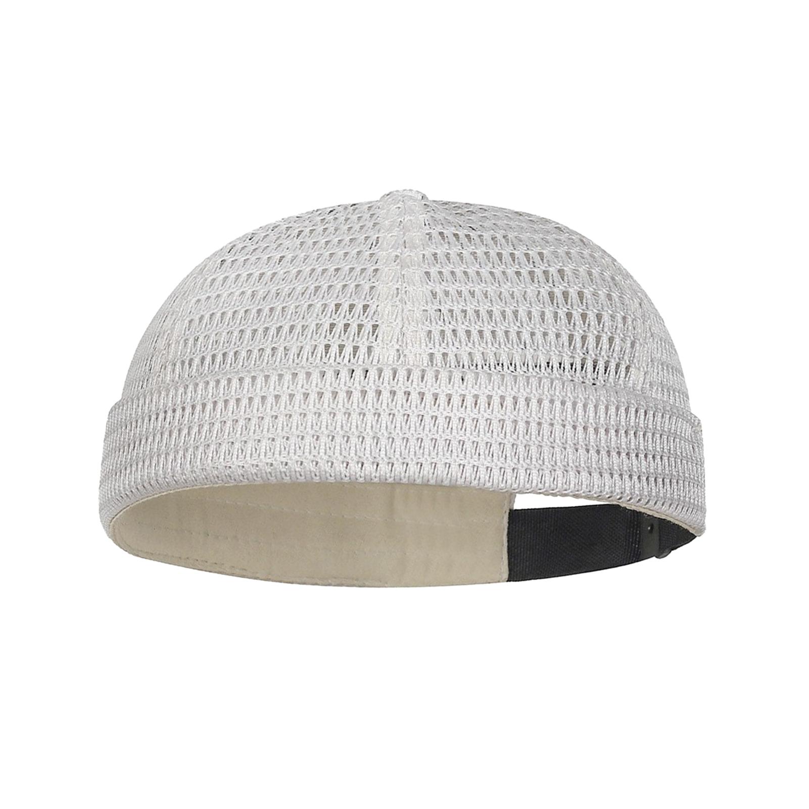 Trendygirl Men Adjustable Hat 1 or 2 Pcs Men’s Adjustable Summer Cap Lightweight Breathable Mesh Hip-hop Hat Foldable Outdoor Travel for Men