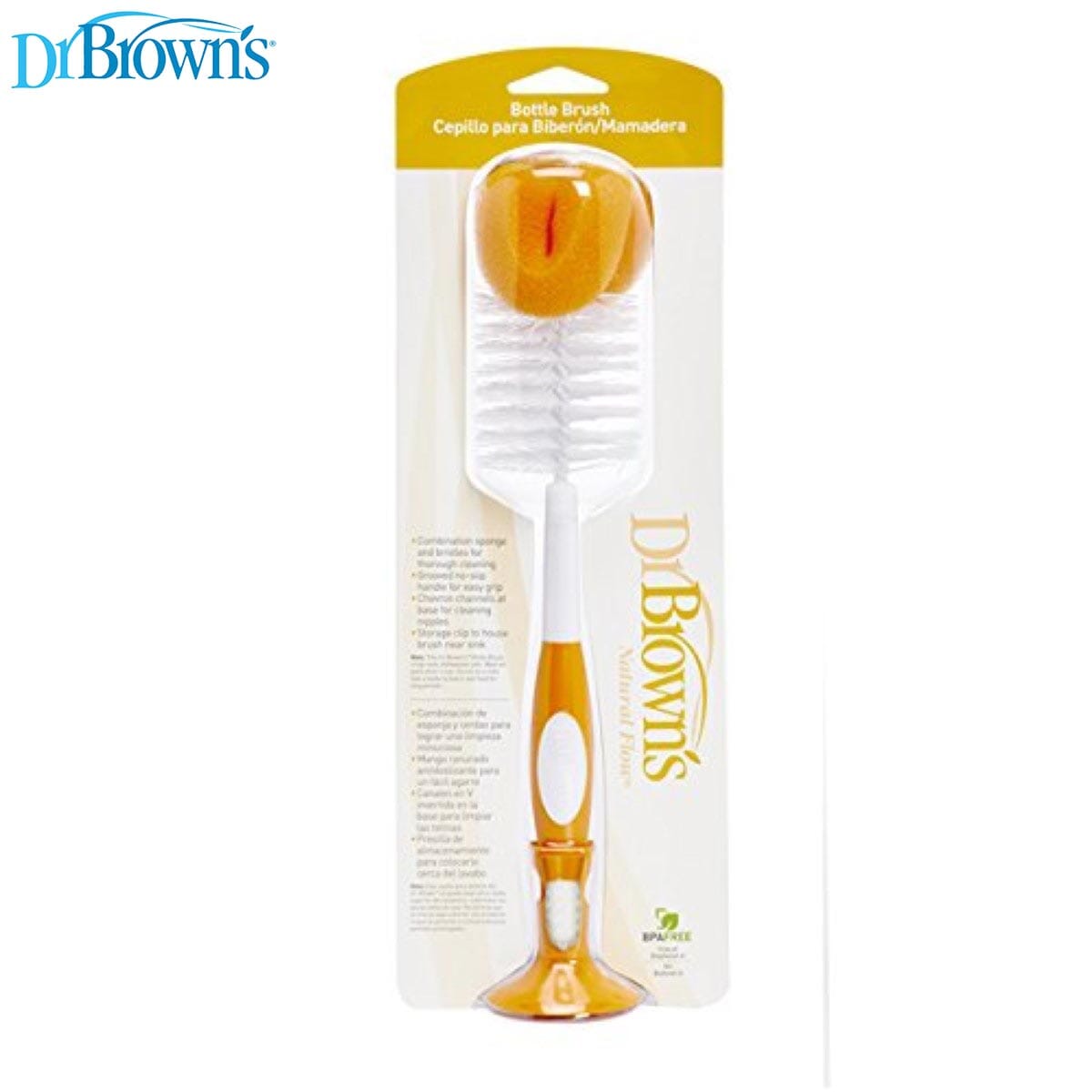 Dr. Brown's AC023 Standard Bottle Brush - Orange