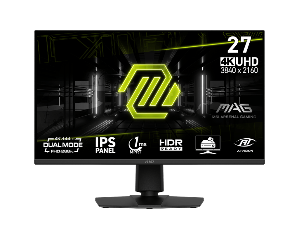 MSI MAG 275UPD E14 (27" 4K | | 144Hz | 1ms | HDR | 130% sRGB | Height Adjustment | Eyecare)