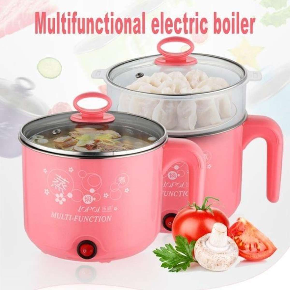 Mts 3 In 1 Mts Multipurpose Heating Egg Boiler, Steamer