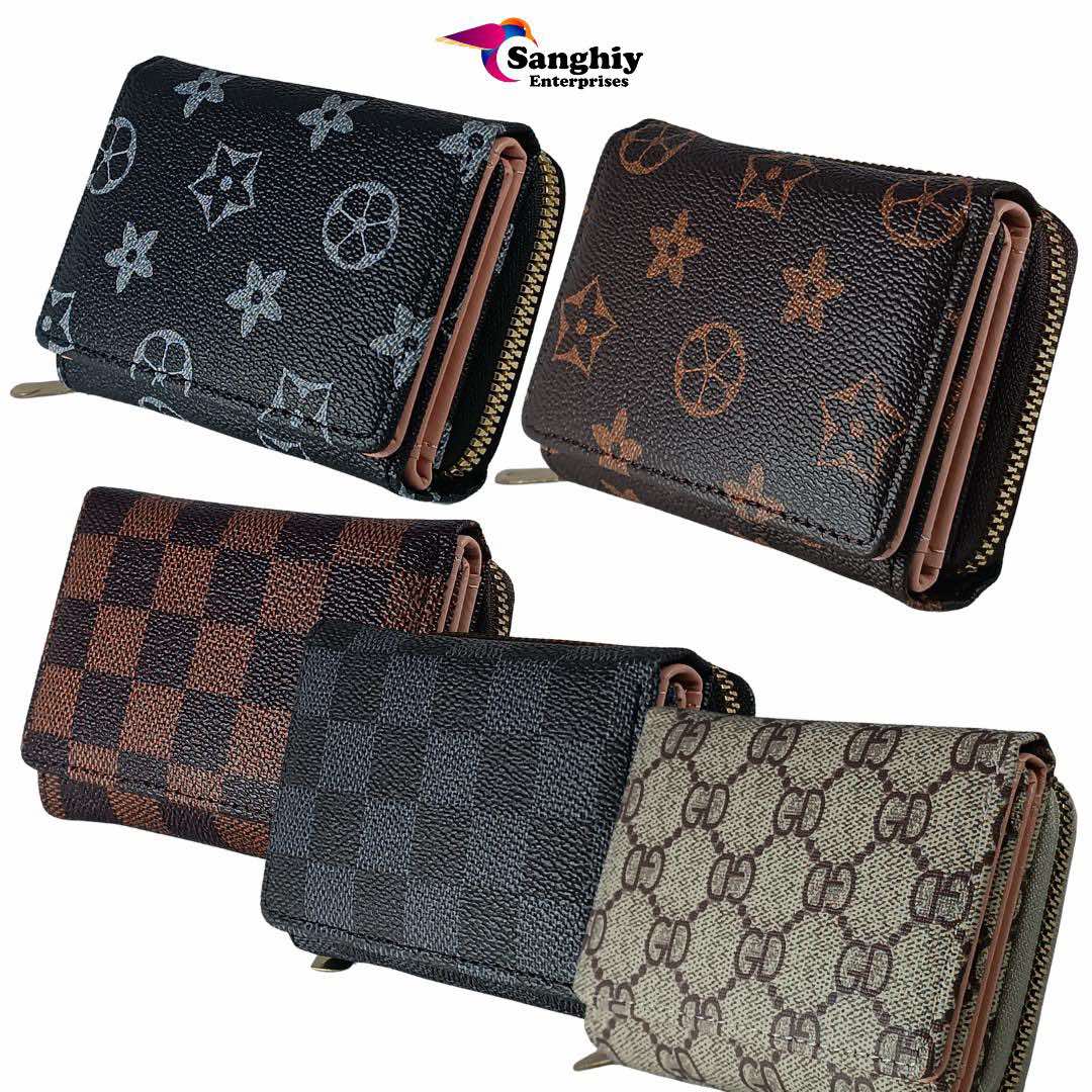 Chain Luck Pu Leather Wallet For Women